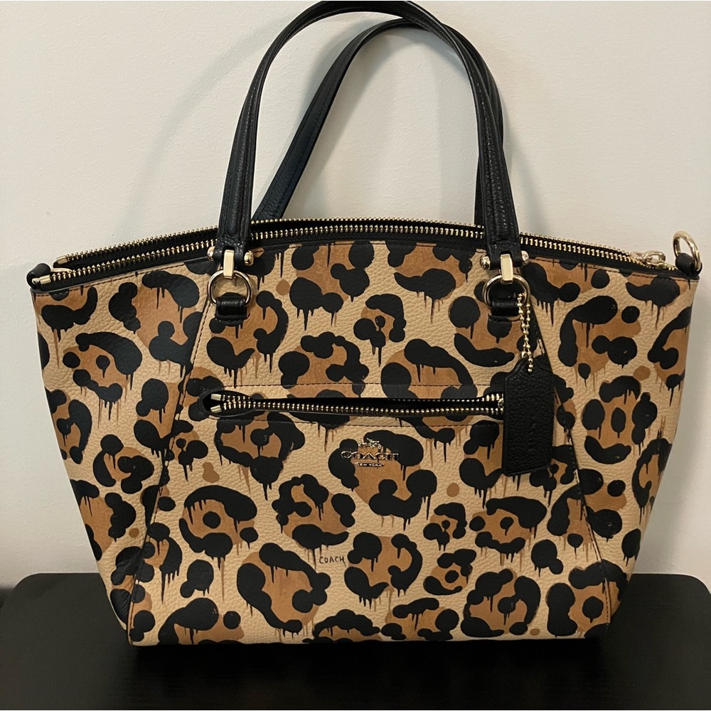 Coach Print Handbag